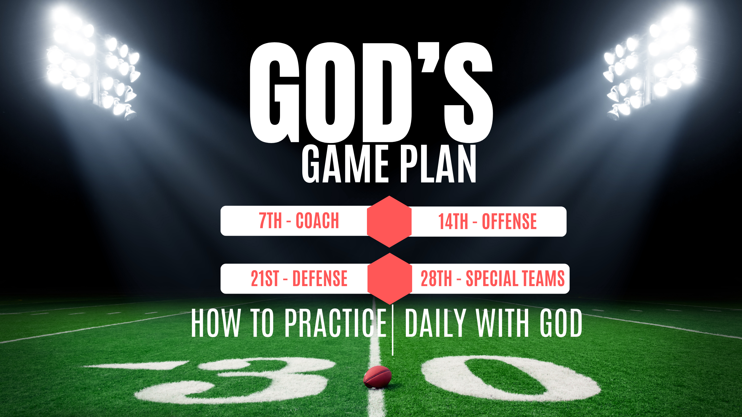 God\'s Game Plan WS Andover UMC
